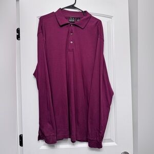 Jos. A. Bank Rich Purple Polo Shirt